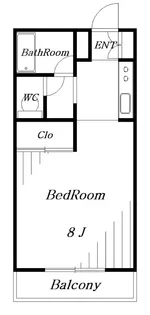MFコーポ7【2階】の間取り