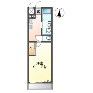 パドマヒルズ3(PADMA HILLS)【2階】の間取り