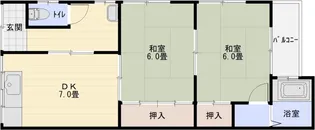 コーポ西尾【2階】の間取り