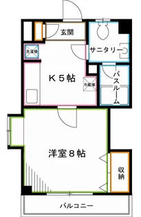 グレイスガーデン【1階】の間取り