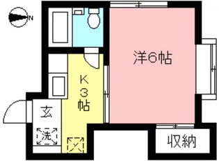 アミューズヴィラI【1階】の間取り