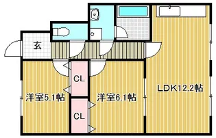 さくら160【1階】の間取り