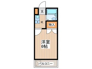エピソードI萩山【2階】の間取り