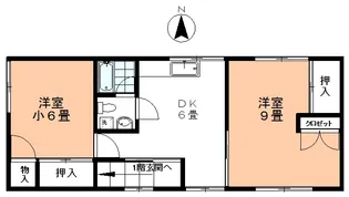 ベルハイツ【2階】の間取り