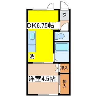 VOX5【1階】の間取り