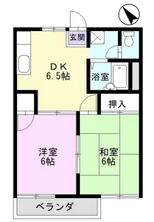 コーポF&T【2階】の間取り