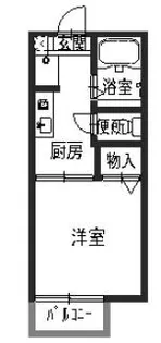 大阪府吹田市昭和町【マンション】の間取り