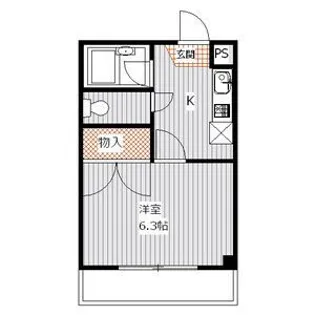 プチメゾン【2階】の間取り