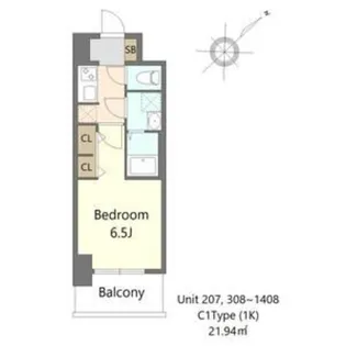 S-RESIDENCE堺altklas【4階】の間取り