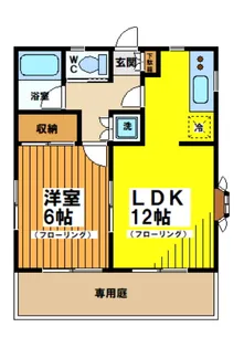東京都世田谷区松原4【マンション】の間取り