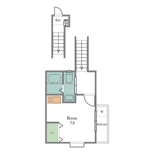 KENT HOUSE中野ビル【3階】の間取り