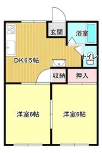 メゾンIIB I【1階】の間取り