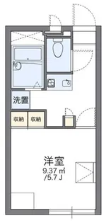レオパレスAI【1階】の間取り