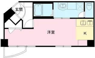 パークナードフィット田園調布【1階】の間取り