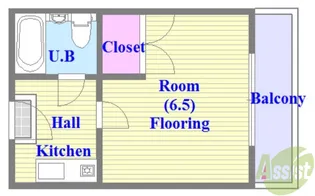 フォーシーズン【2階】の間取り