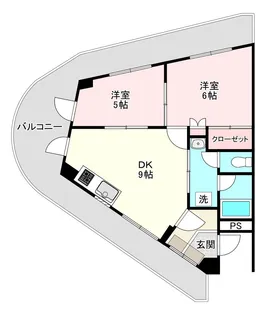 伊之崎ビル【5階】の間取り