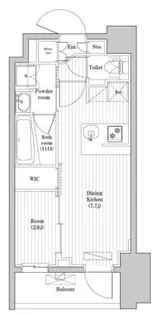 東京都大田区西蒲田8【マンション】の間取り