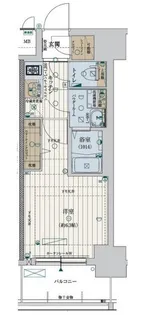 ファーストフィオーレ京橋ブレイニー【7階】の間取り