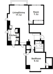 ルーフ御茶ノ水ヒルズ【1階】の間取り