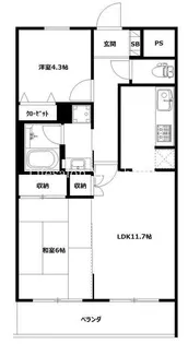 レクセル保土ヶ谷【3階】の間取り