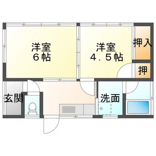 群馬県伊勢崎市長沼町【一戸建】の間取り