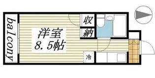 メゾン・ド・セドール【8階】の間取り