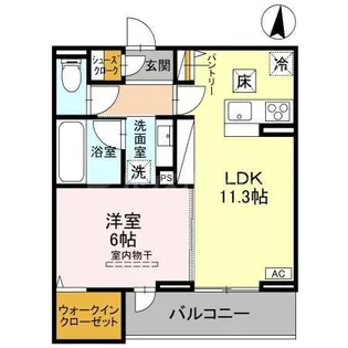 fortuna duo【2階】の間取り