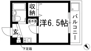 ZONE 1/f PART1【2階】の間取り