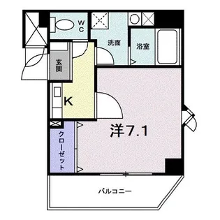 兵庫県神戸市北区谷上東町【マンション】の間取り