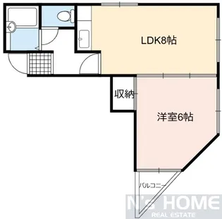 レジデンス野江【5階】の間取り