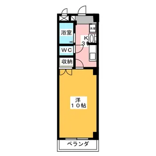 グレースシャトー【2階】の間取り