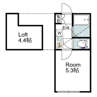 F.O.CRESIDENCE生麦【1階】の間取り