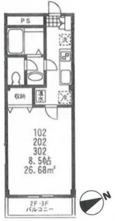 神奈川県川崎市麻生区上麻生7【マンション】の間取り