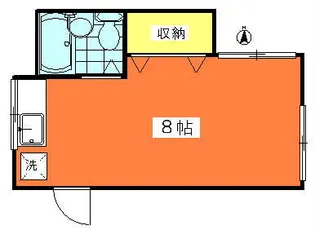 東京都世田谷区野沢4【アパート】の間取り
