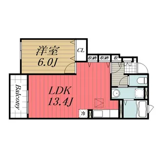 千葉県香取市新寺【アパート】の間取り