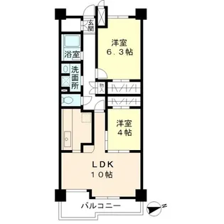 東京都豊島区目白3【マンション】の間取り