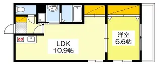 ラフォーレ十日市【3階】の間取り