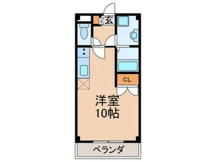 アムール フジ【2階】の間取り