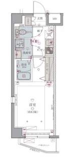 リヴシティ錦糸町五番館【6階】の間取り