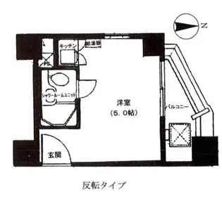 八丁堀東豊エステート【3階】の間取り