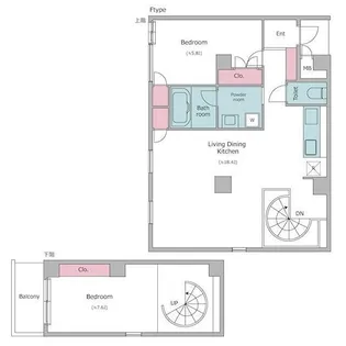 レジディア自由が丘II【3階】の間取り