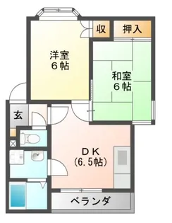 クライムハウス【2階】の間取り