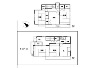 東京都青梅市二俣尾2【一戸建】の間取り