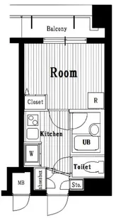 ガラ ステージ京橋【5階】の間取り