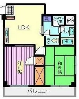 メゾングレース川口【1階】の間取り