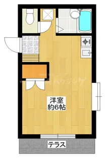 ピュアパレス【2階】の間取り