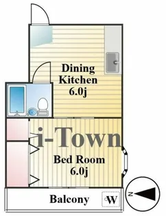 赤羽ウエストハイツ【2階】の間取り