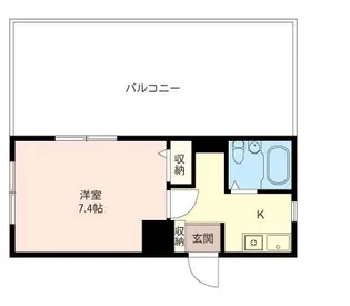 ベルエトワール【4階】の間取り