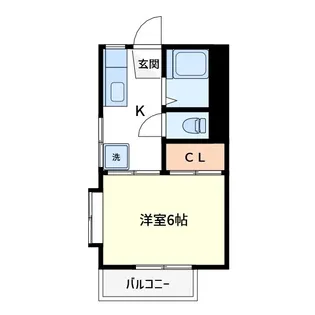 メゾン野村【2階】の間取り
