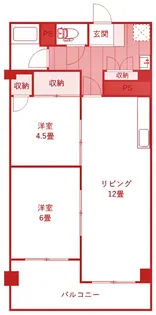セントラルビル【7階】の間取り